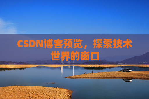 CSDN博客预览,探索技术世界的窗口